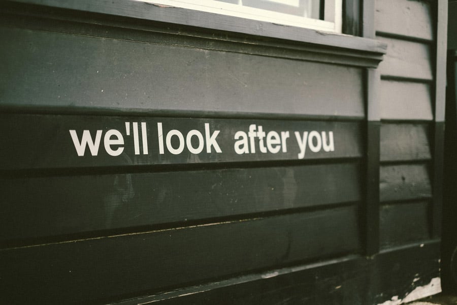 Before remove text from photo